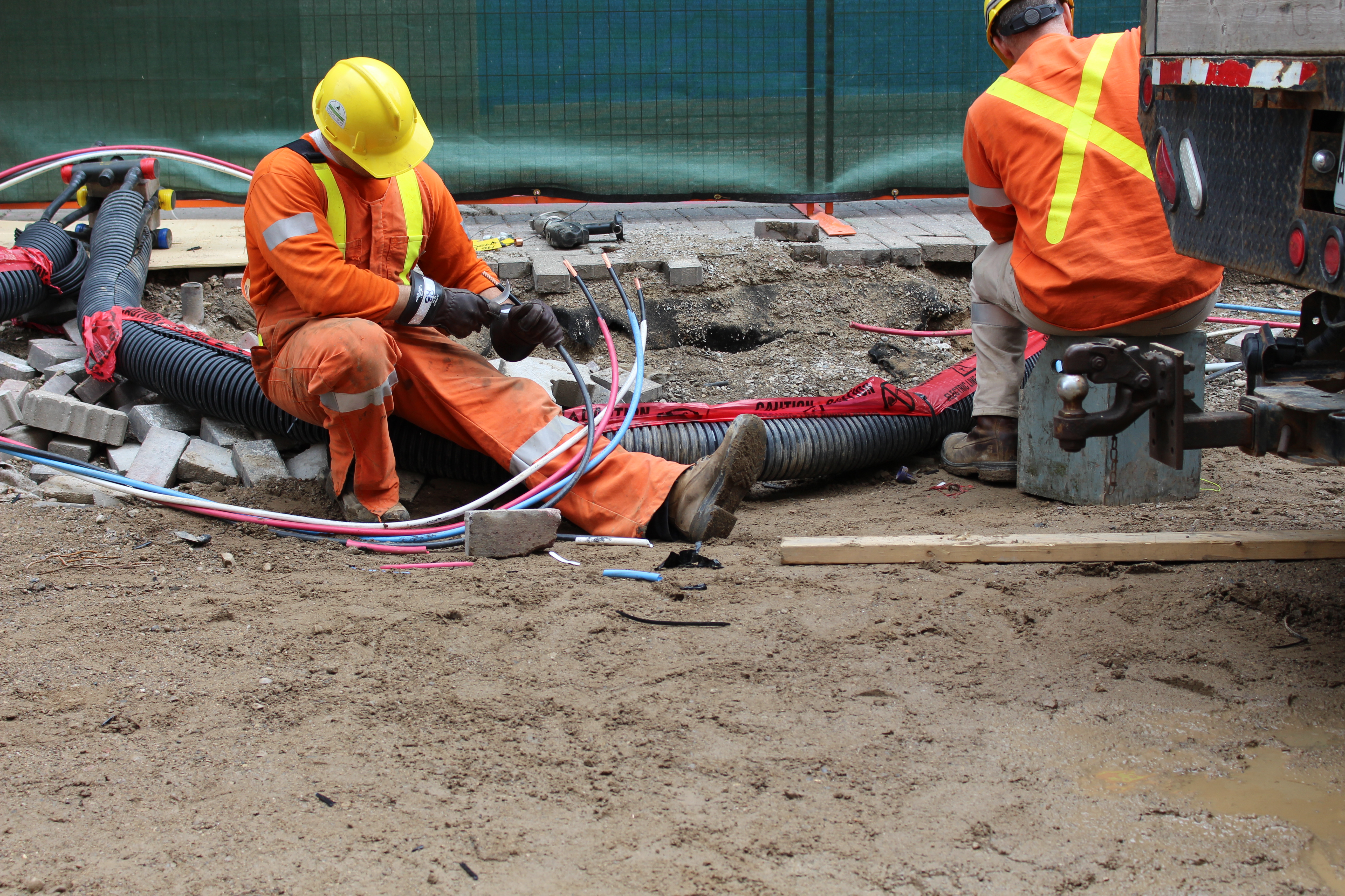 Underground Line Work