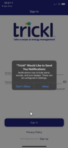 Notifications Screen