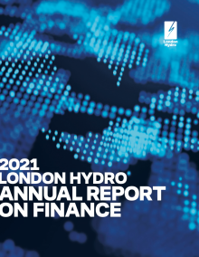 Cover of London Hydro's 2021 Annual Report