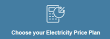 Choose your Electricity price plan button from MyLondonHydro dashboard