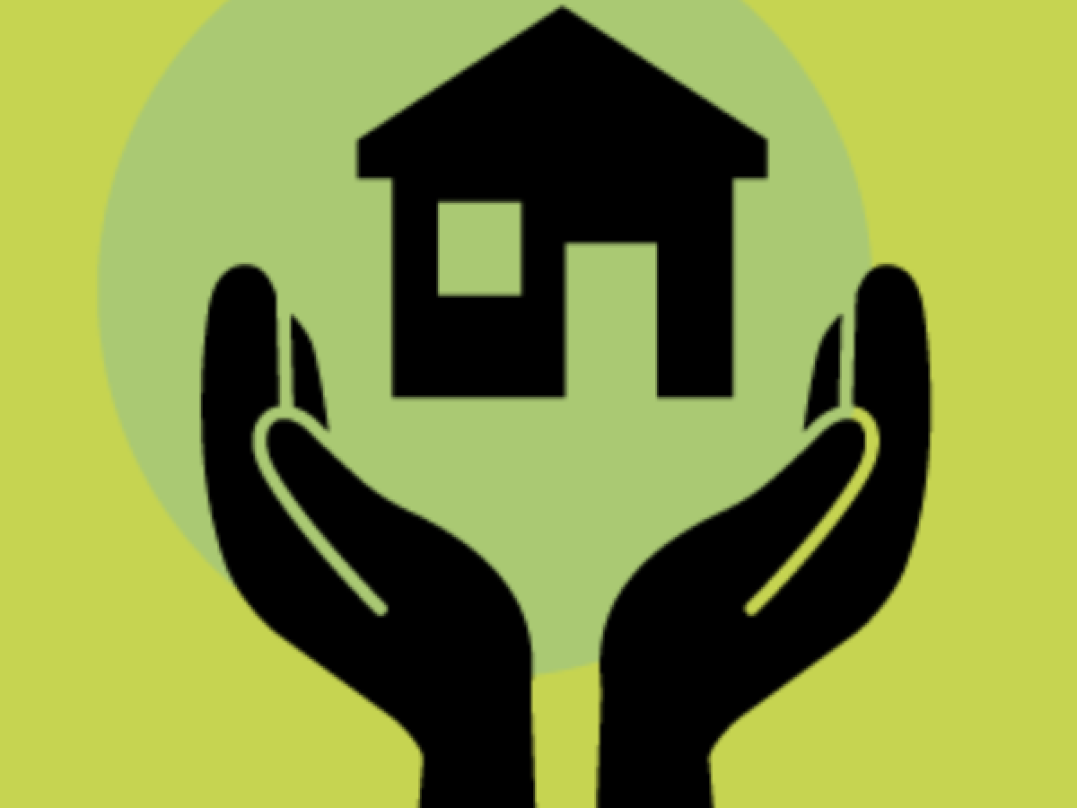 CEAP hands holding a home in a sphere