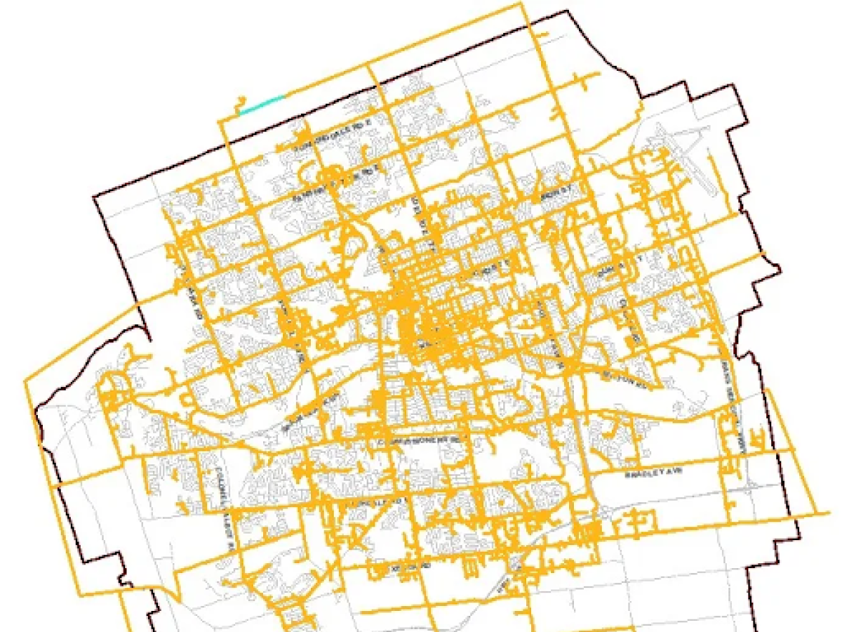 CAM map of London