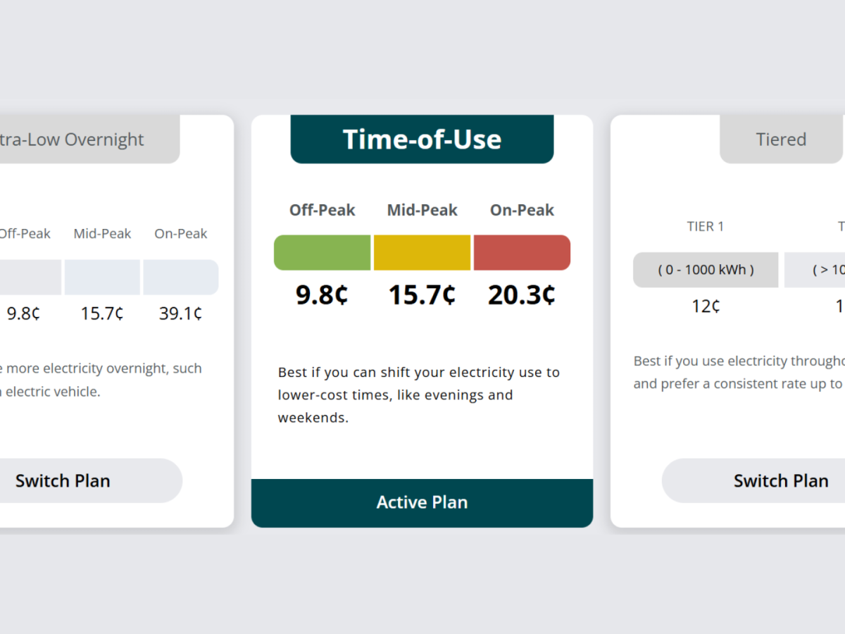 Price Plan Comparison